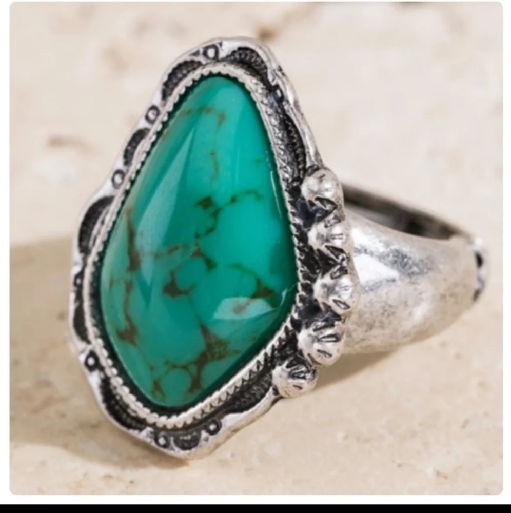 New western Navaho adjustable ring - Picture 1 of 9